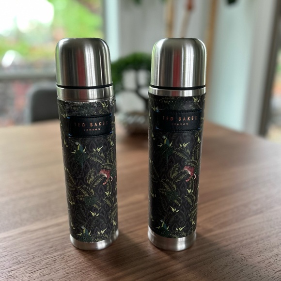 Ted Baker London Other - Ted Baker Thermos set of two Jungle Print EUC